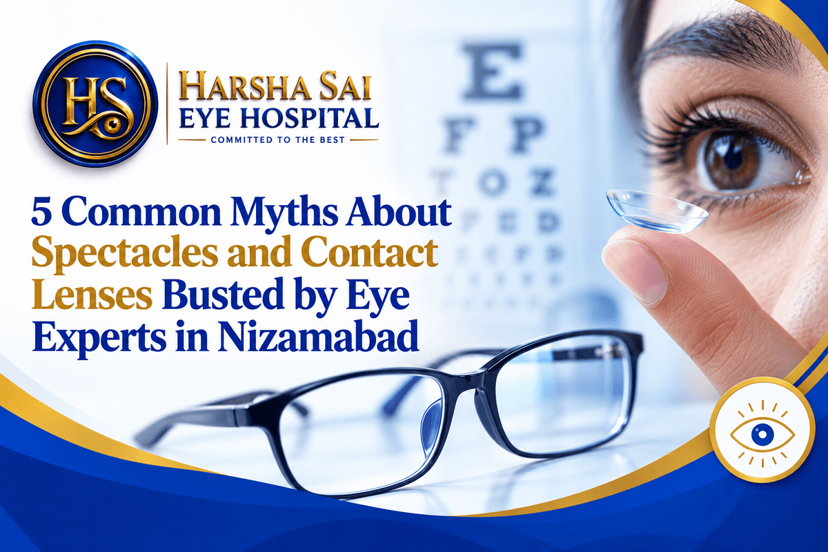 5 Common Myths About Spectacles and Contact Lenses Busted by Eye Experts in Nizamabad